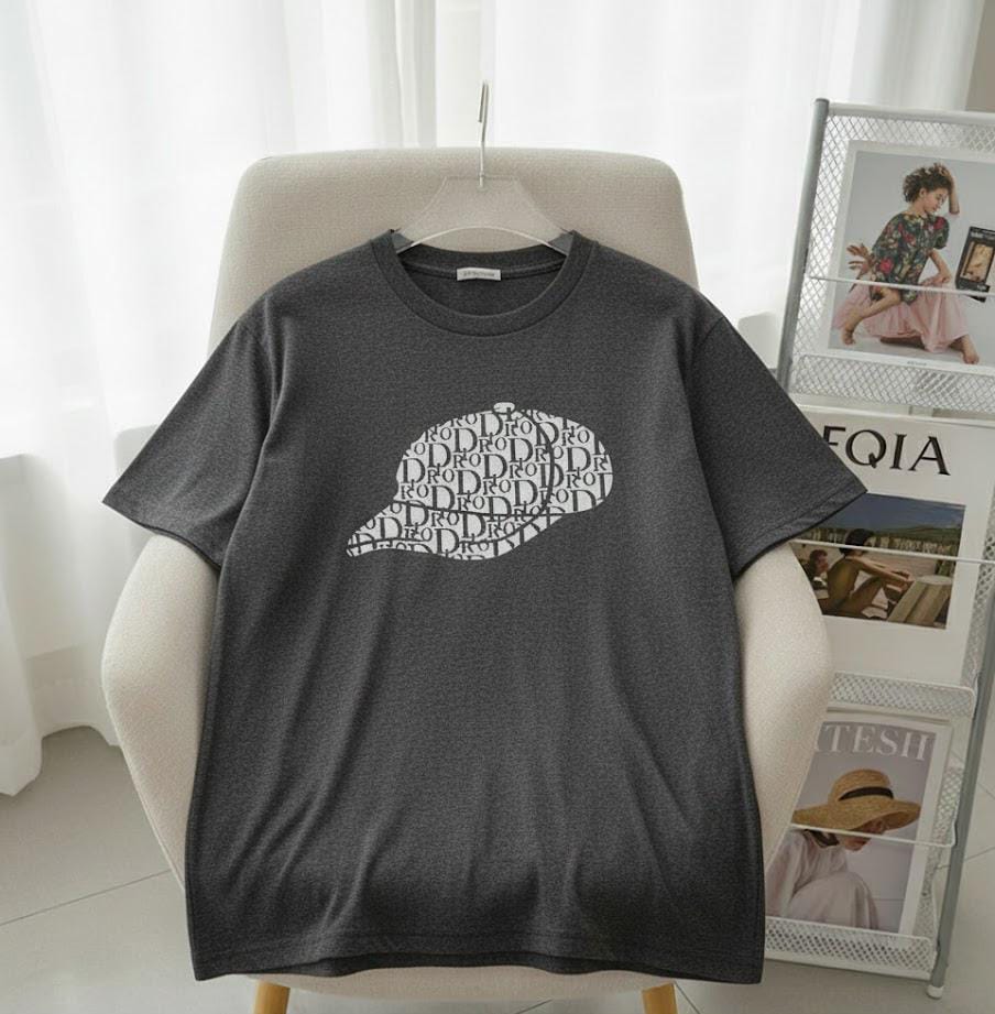 Unisex Grey Graphic Printed T-Shirt | Casual Streetwear for Men &amp; Women